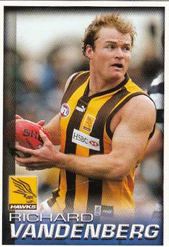2005 Select Herald Sun AFL #95 Richard Vandenberg Front
